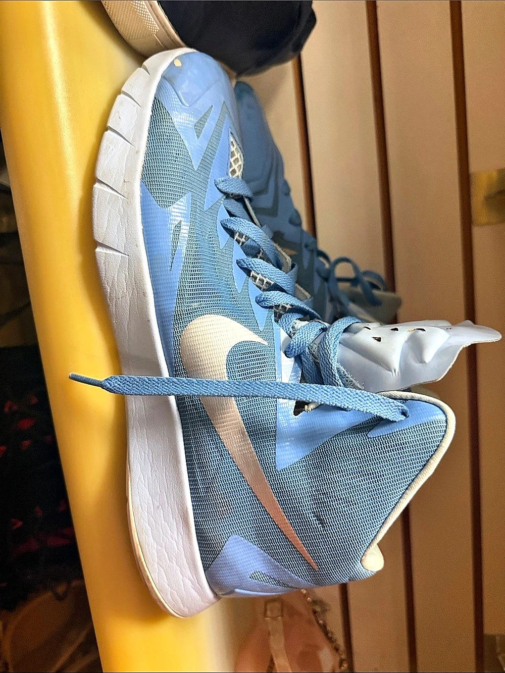 Nike Lunarlon Hyperquickness Blue Basketball Men's Sz 11 Shoes
